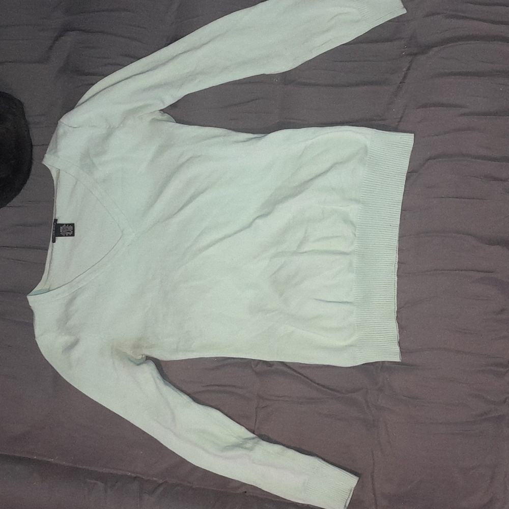 Blueish green rue21 long sleeve shirt.